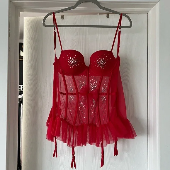 Victoria’s Secret Teddy - Red - Picture 2 of 5